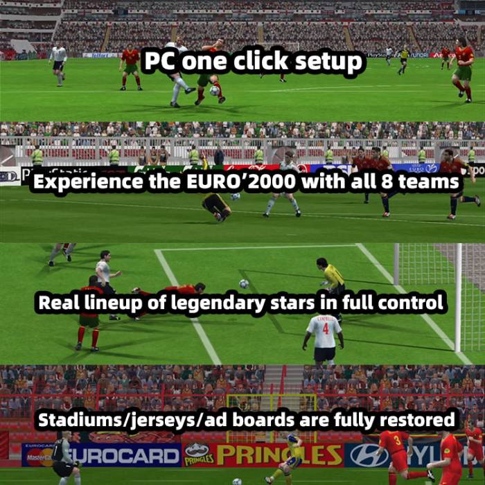 PES6 UEFA EURO 2000 game patch mod - 图片 2