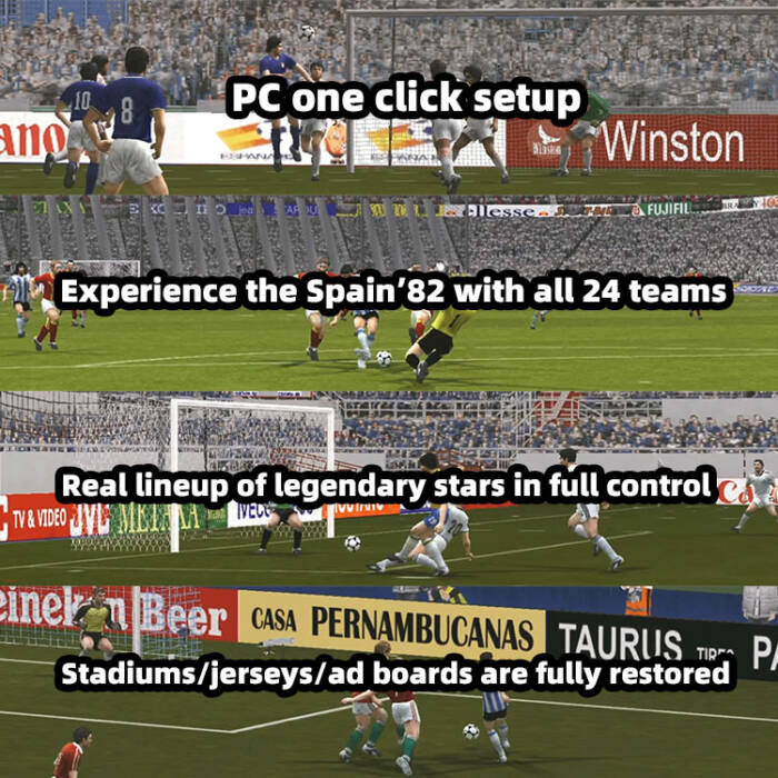 PES6 World Cup Spain 1982 patch mod - 图片 2