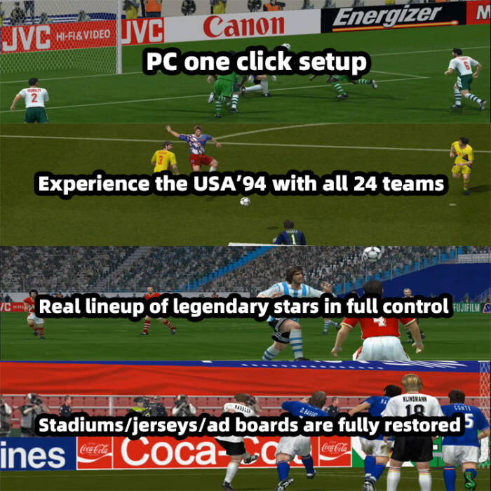 PES6 World Cup USA 1994 patch mod - 图片 2