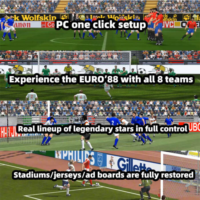 PES6 UEFA EURO 1988 game patch mod - 图片 2