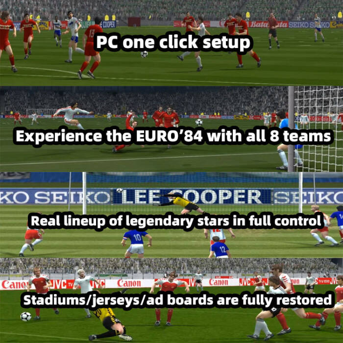 PES 6 UEFA EURO 1984 game patch mod - 图片 2