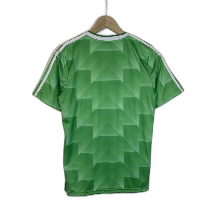EURO 88 West Germany Jersey away green kit 1988 retro reissue free shipping - 图片 2