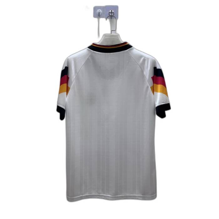 EURO 92 Germany Jersey Home kit 1992 retro reissue free shipping - 图片 2
