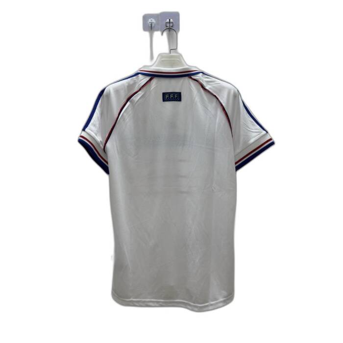 World Cup 98 France Jersey Away kit 1998 retro reissue free shipping - 图片 2
