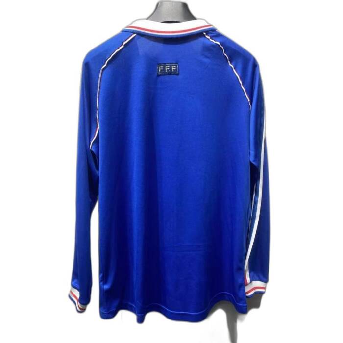 World Cup 98 France Jersey Home kit 1998 retro reissue free shipping - 图片 4