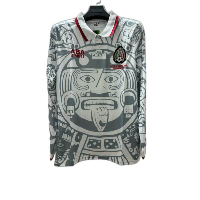 World Cup 98 Mexico Jersey Away kit 1998 retro reissue free shipping - 图片 3
